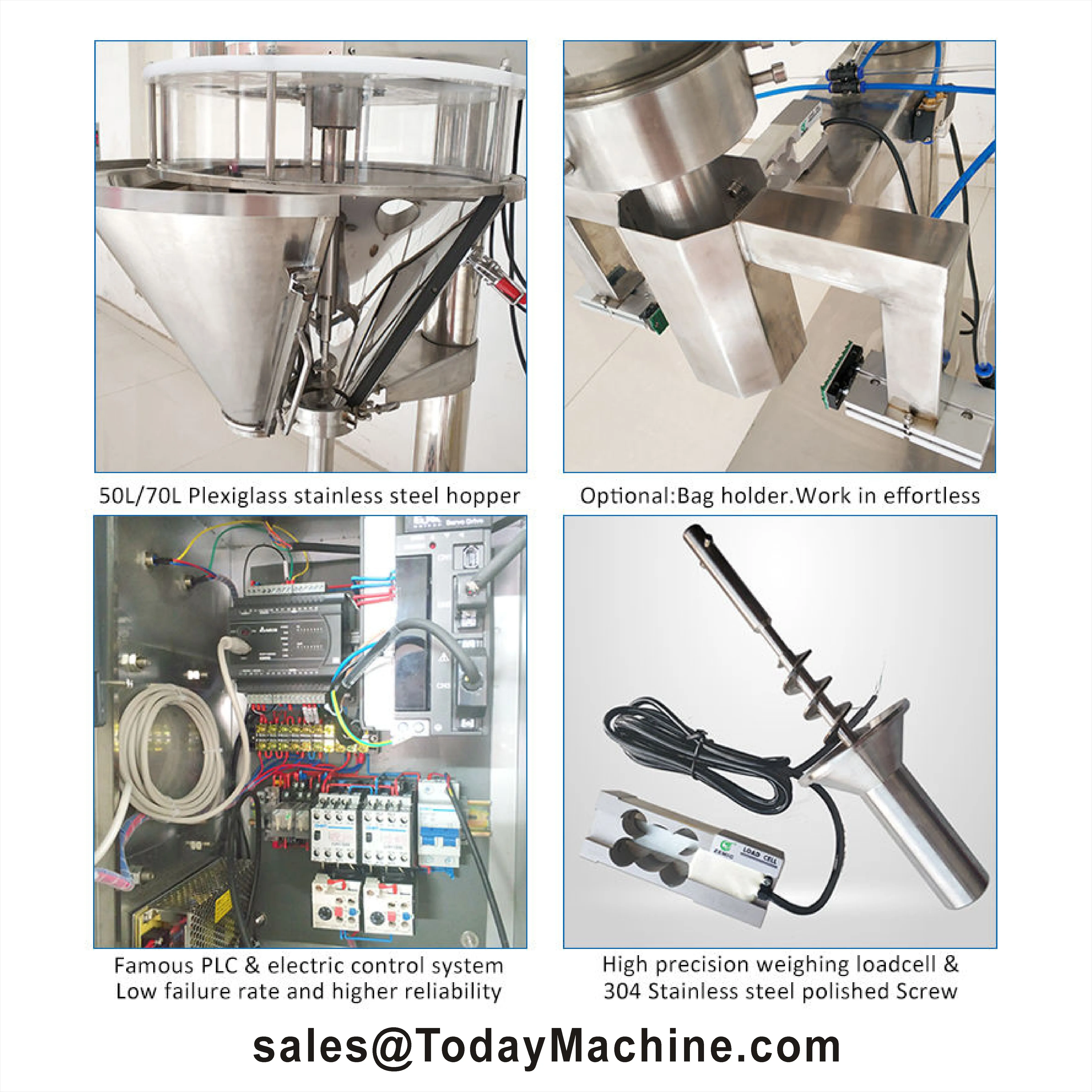 High-precision Semi-automatic Powder Filling Machine Coffee Filling Machine Milk Powder Filling Machine
