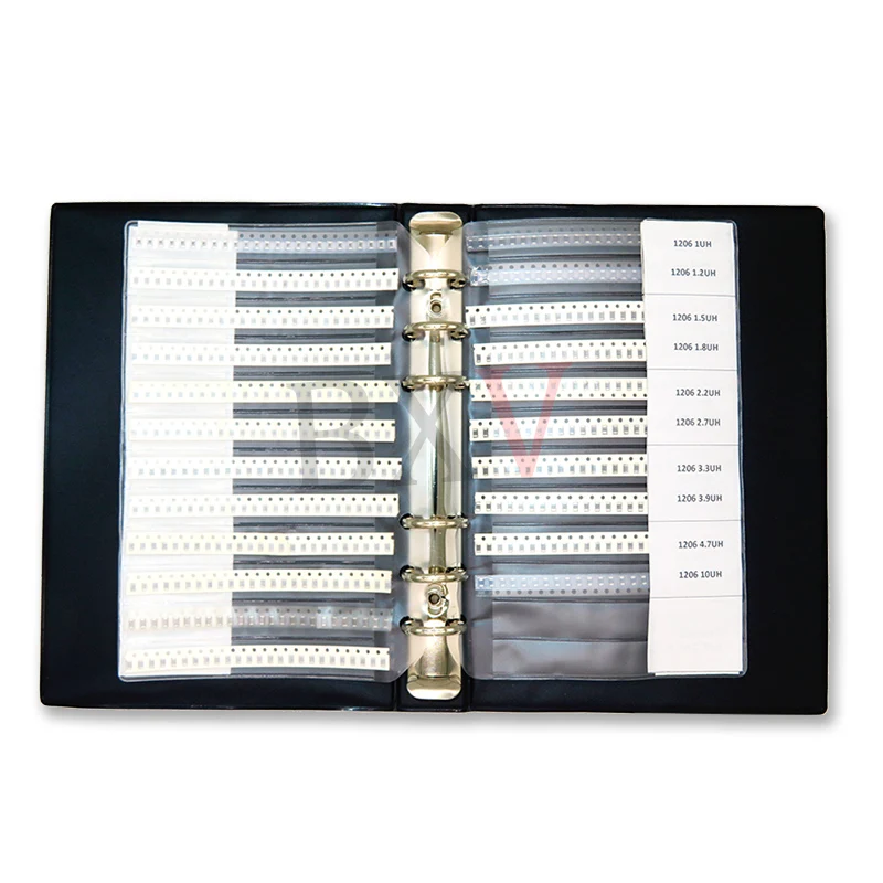 0402 0603 0805 1206 Stackup Inductor 550PCS 1100PCS 1300PCS 1900PCS 2100PCS 2600PCS  Multilayer Ceramic Inductor SMD Sample Book