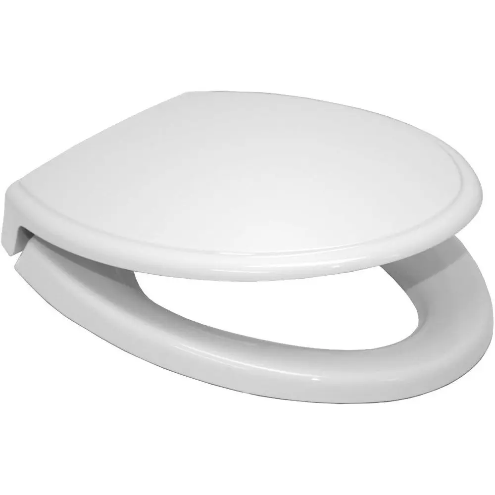 

Сиденье и крышка для унитаза SS154 SotClose, удлиненные, с закрытым передом, хлопковые