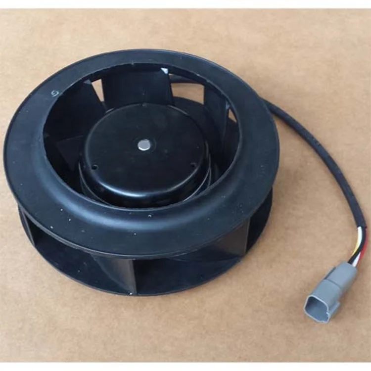 24V DC Bus A/C Evaporator Factory Directly Supply 190mm 24volts Brushless Centrifugal Blower R1G 190-AC37 -52