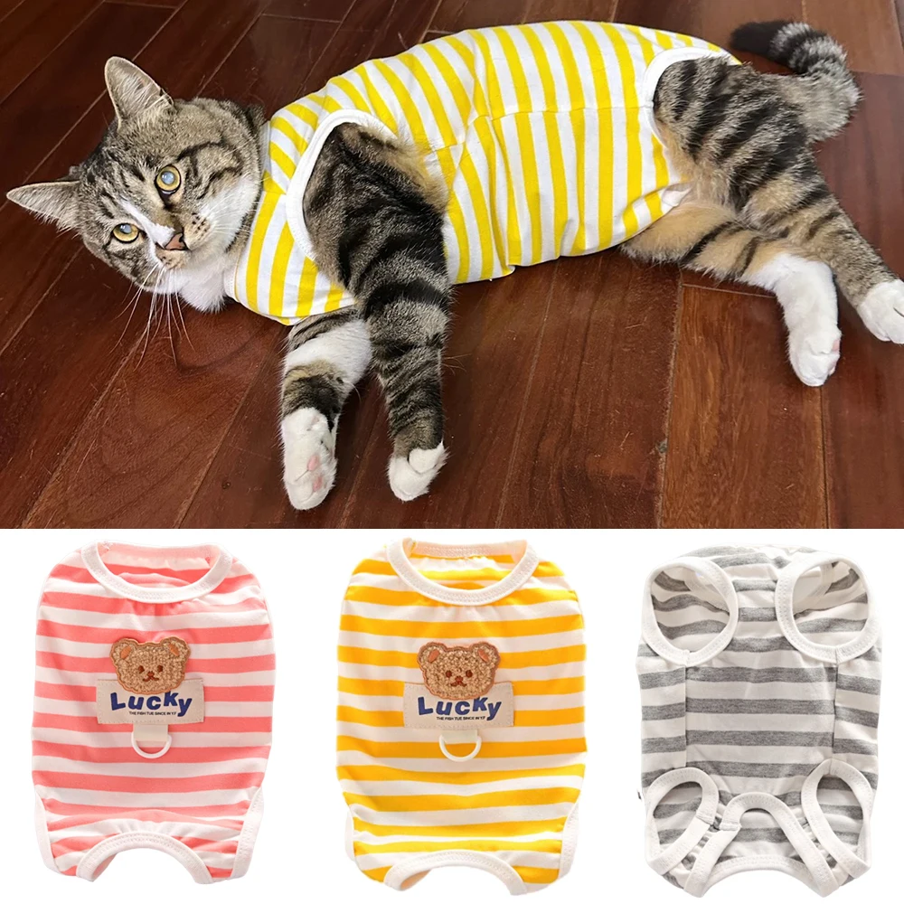 Cozy Stripe Pet Paj…