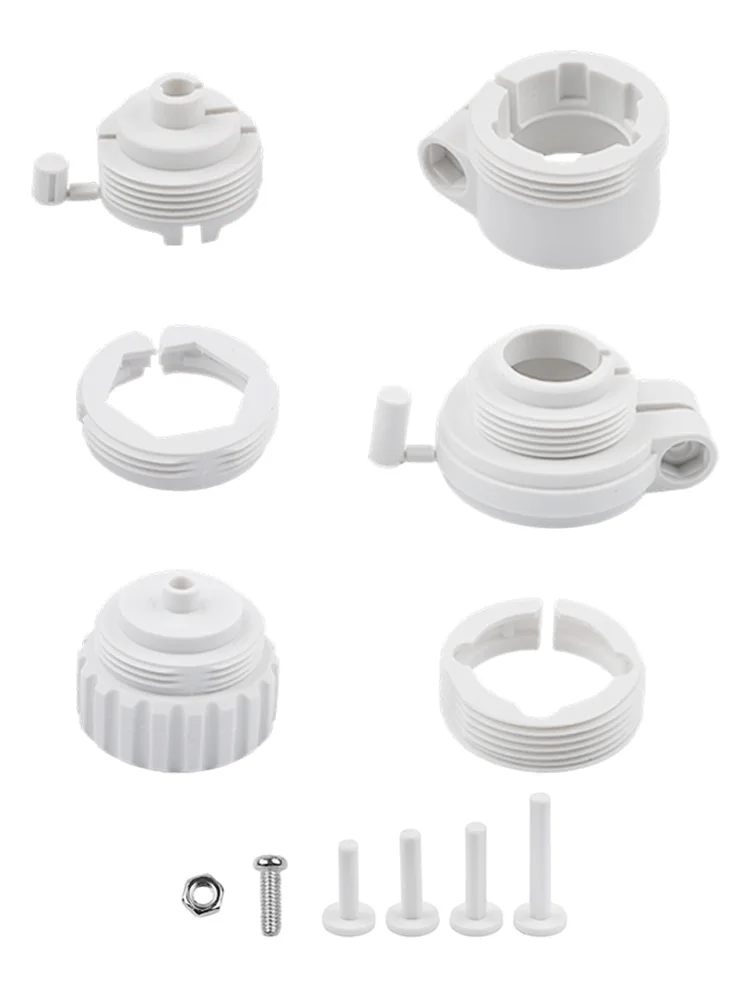 

As Shown Heating Valve Adapter Heating System Parts Electronic Radiator Thermostat Comprehensive Set Of 6 Rings