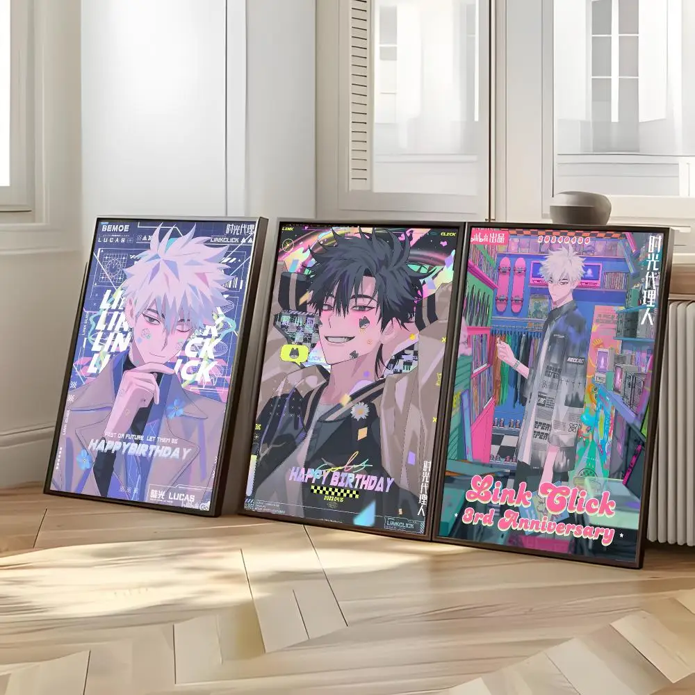 donghua animation L-Link Click Poster Distinct Home Decor Concepts Chic Indoor Art Pieces
