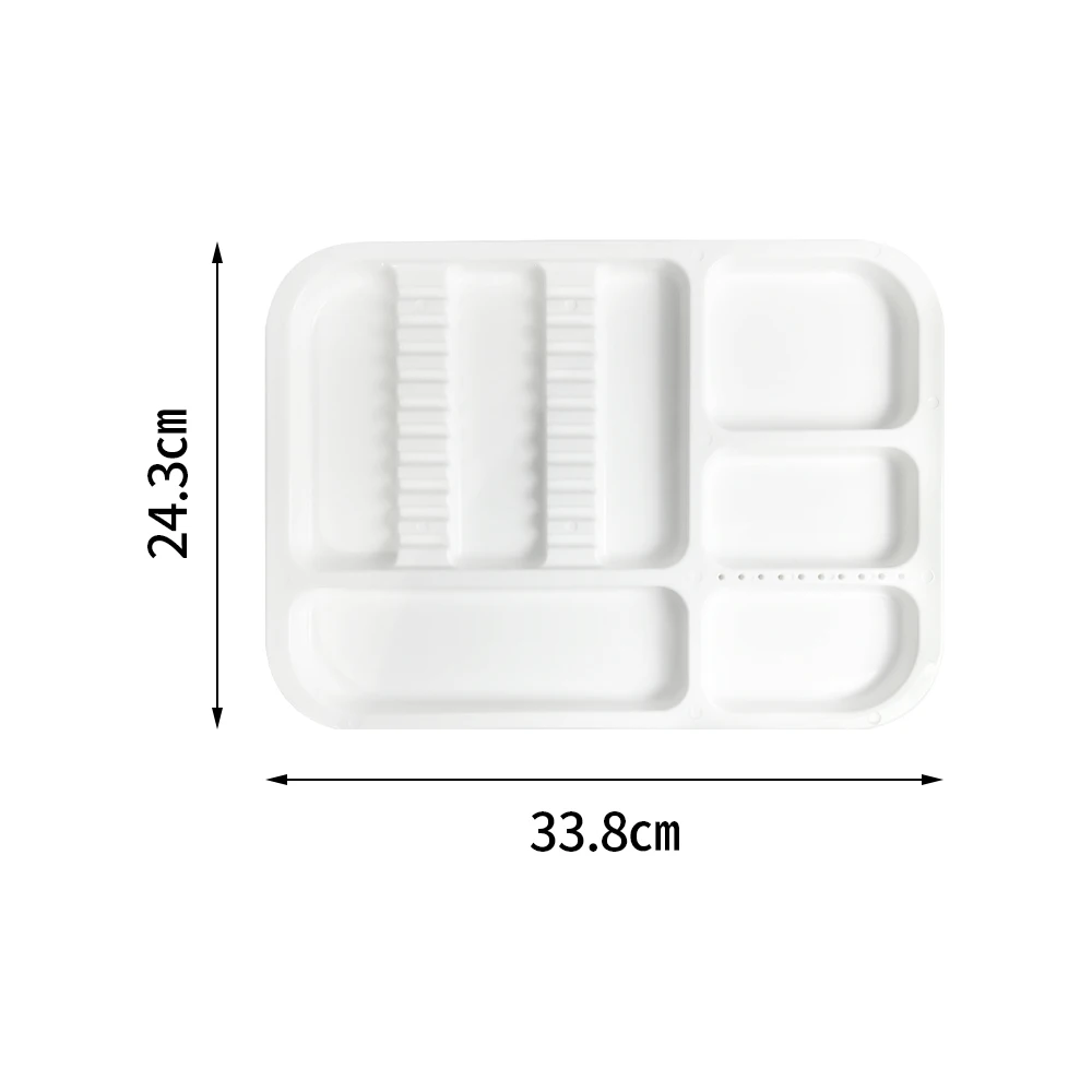Autoclaveble Medical Dental Tray For Instruments Plastic Flat Trays Dentist Tools Split Management Disinfection Holder Organizer