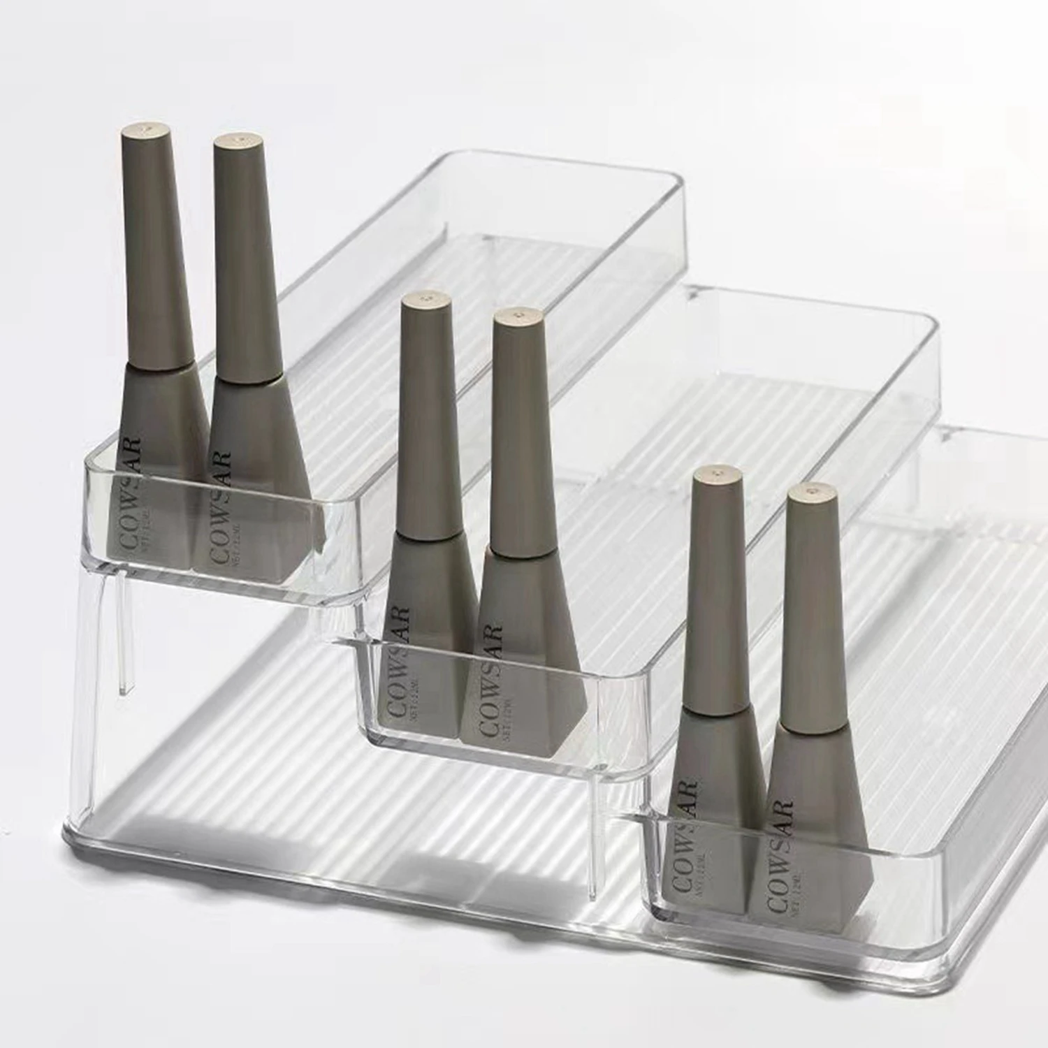 1pc Manicure Salon Nail Varnish Glue Display Rack High-end Phototherapy Glue Nail Polish Storage Box Multi-layer Tools Organizer image 2