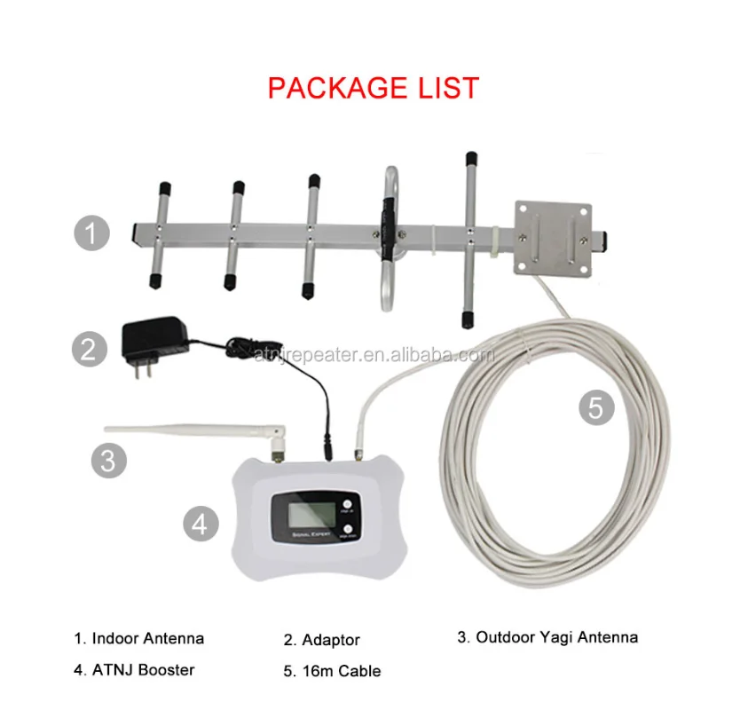 New sale high gain 1800MHz 2G/4G mobile signal booster , using for office, home, apartments,etc.