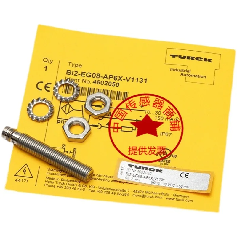 Thyssen Elevator Host Speed Sensor TURCK BI2-EG08-AP6X-V1131 Proximity Switch for Elevator Maintenance And Repair