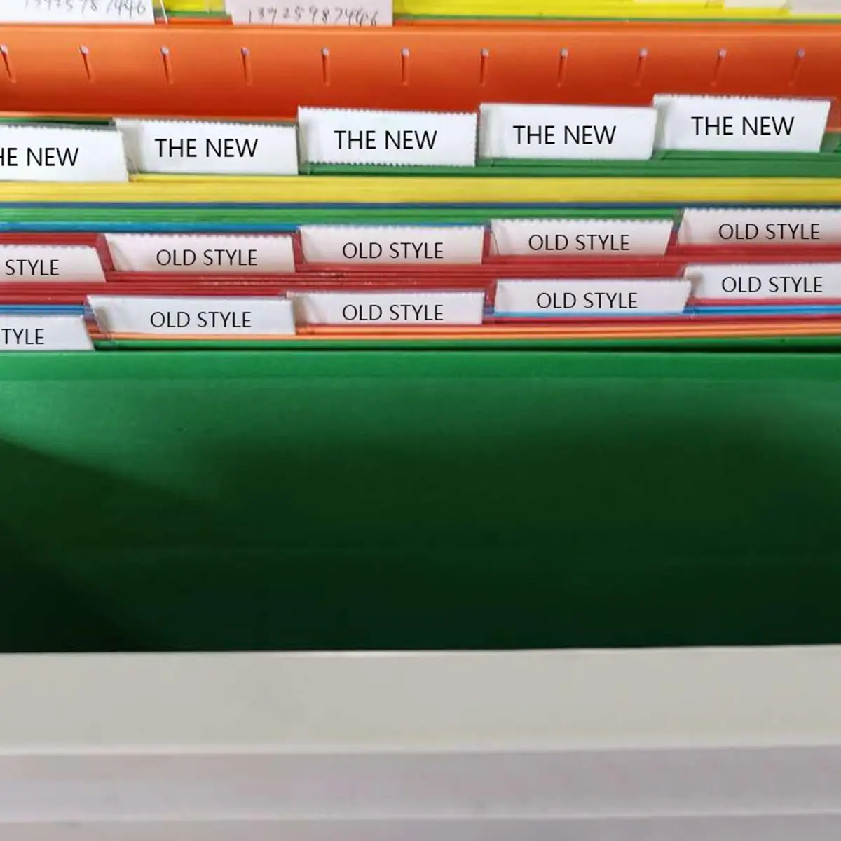 PVC Label Transparent Rack Clip Advertising Folder Lightweight Shelf Transparent Rack Clip Office Use