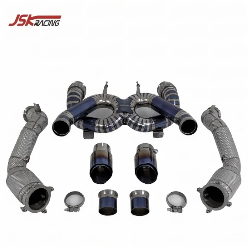 C STYLE TITANIUM ALLOY EXHAUST PIPE For 2017-2019 MCLAREN 720S