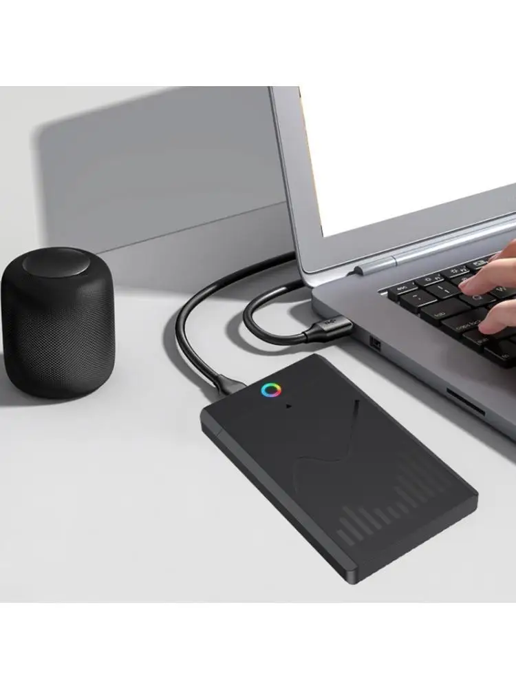 

652F Портативный 2,5-дюймовый корпус для жесткого диска Корпус для внешних жестких дисков