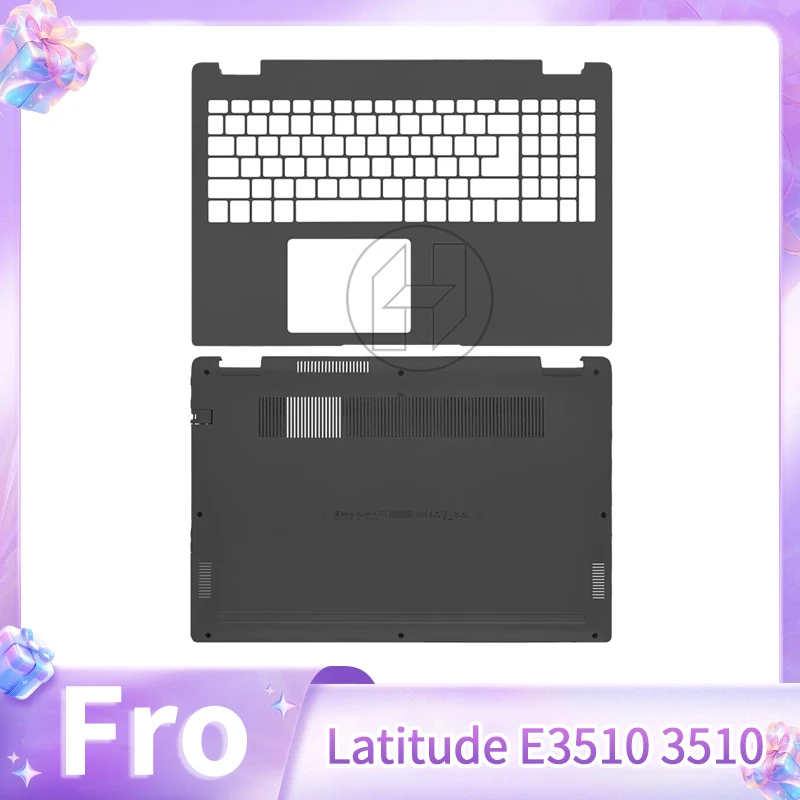 

НОВИНКА: Верхняя часть корпуса (пальмрест) и нижняя крышка для Dell Latitude E3510 3510 08XVW9 G50DR, черный