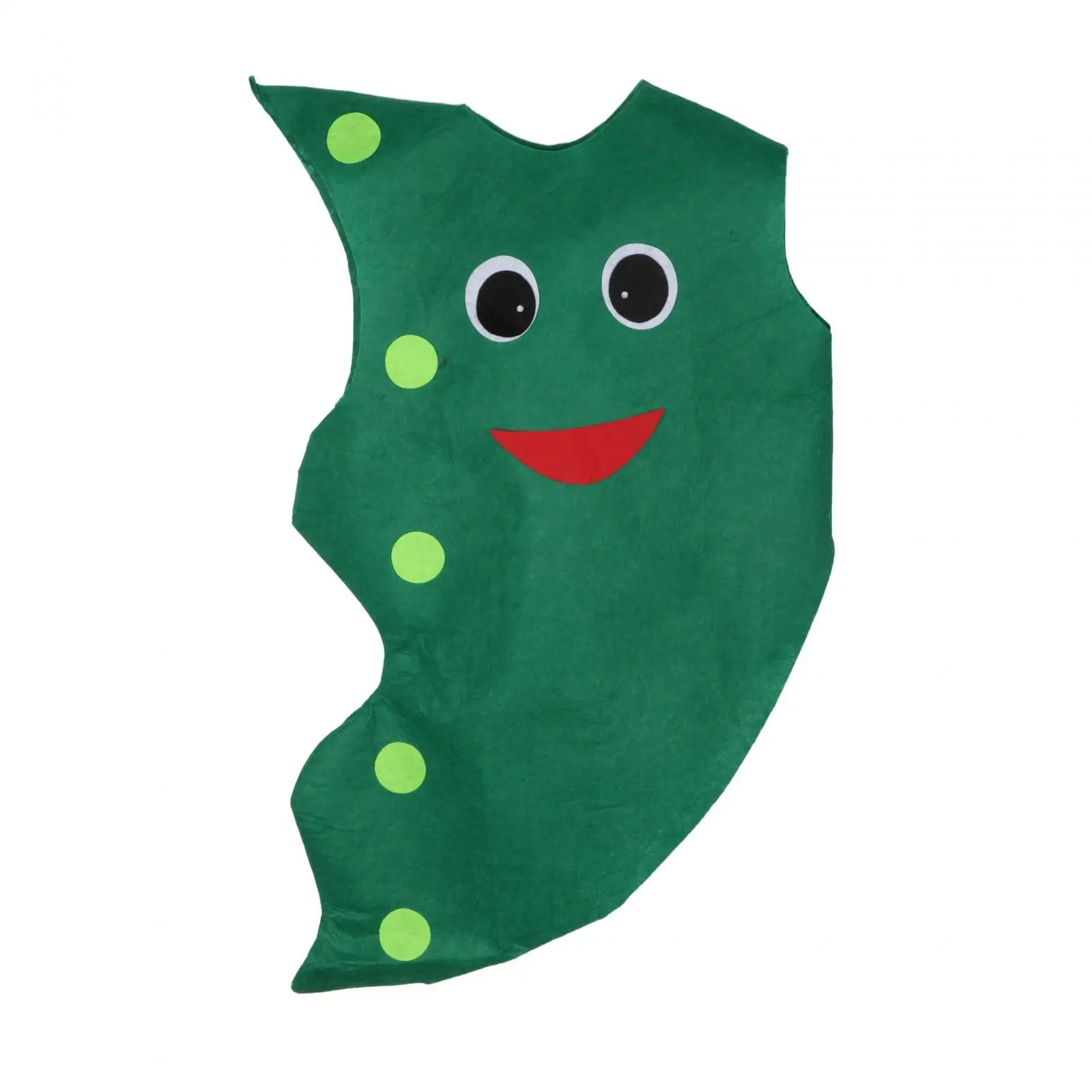 Costume da verdure divertente per bambini per travestimento in maschera