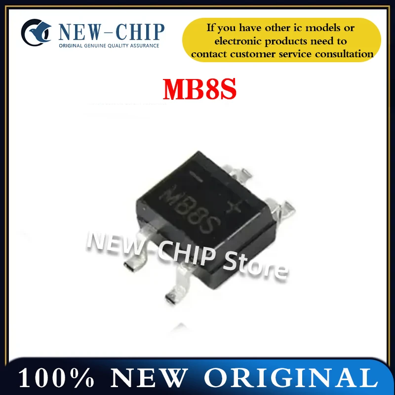 5PCS-200PCS/LOT  MB8S SOP-4  New Original