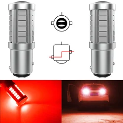 2x 1157 P21/5W BAY15D Led Brake Stop Lights 5630 33SMD Running Lamp For Hyundai i30 ix35 i20 i40 i10 Getz Tucson Accent Creta