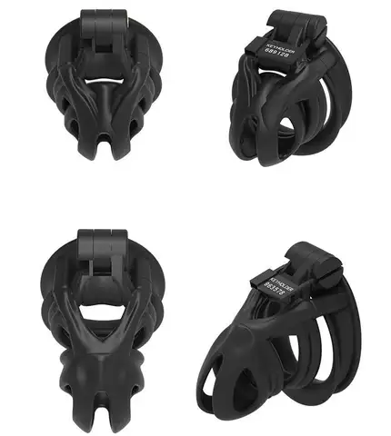 Python V7.0 EVO 3D Printed Cobra Cock Cage Male Mamba Chastity Device Double-Arc Cuff Penis Ring Belt Adults Sex Toys A530