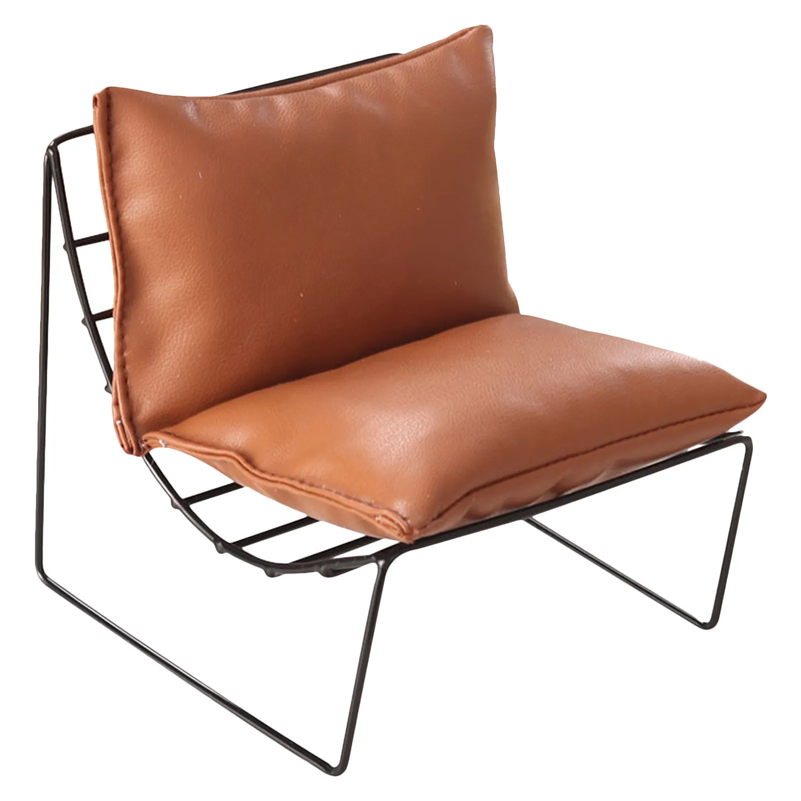 

Miniature Chair Alloy Mini Furniture Ornament for Mini House Decoration Kids Pretend Play Accessories Miniature Chair