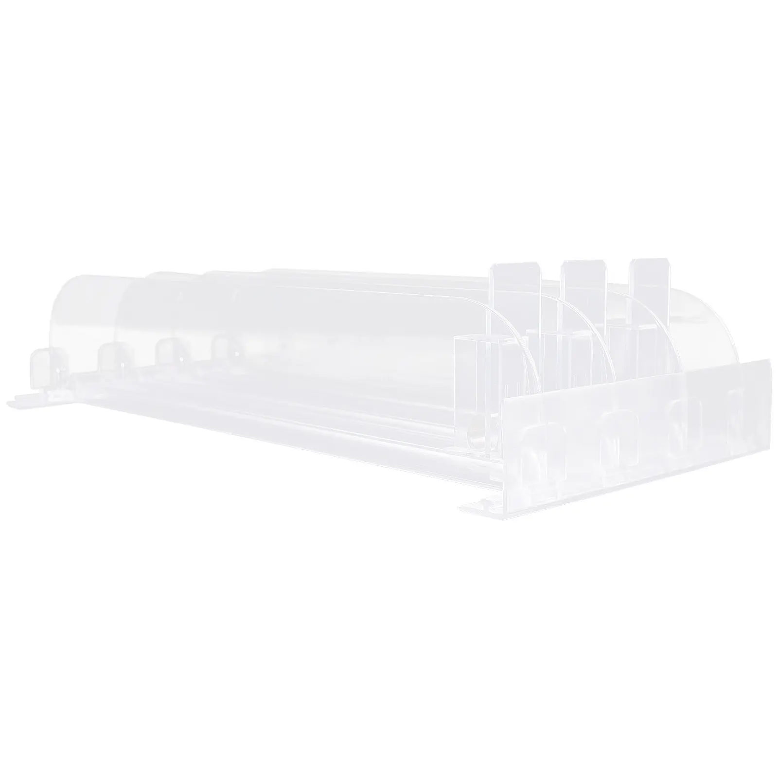 

3Pcs Shelf Automatic Replenishment Pusher Plastic Drink Organizer Fast Sliding Tray Vending Machine Store Display Shelf Pusher