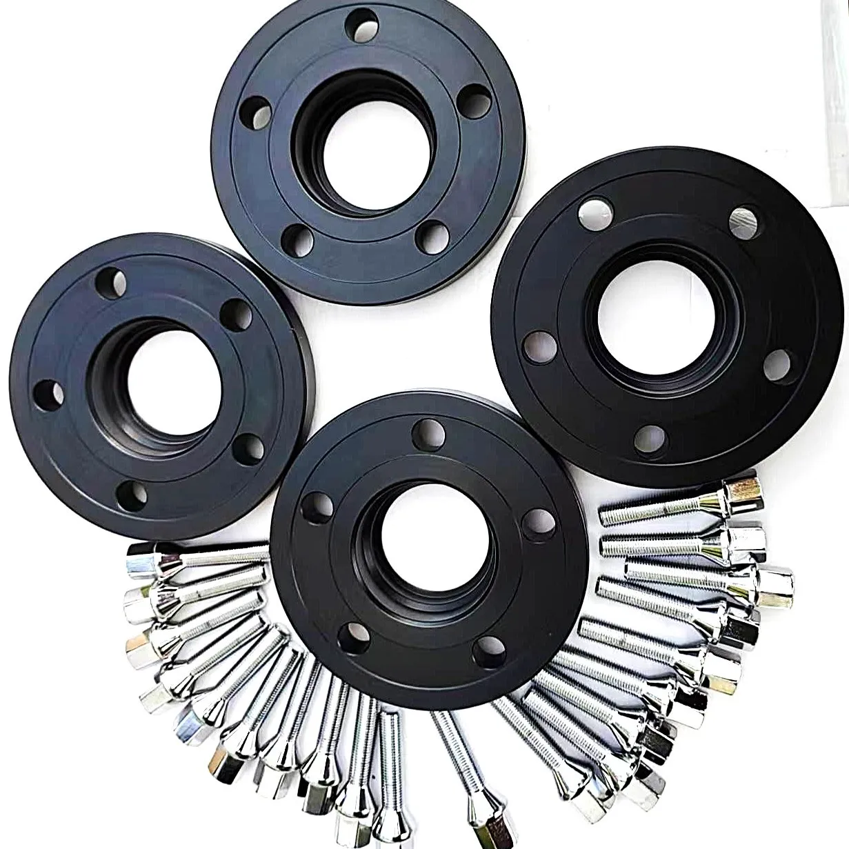BMW Accessories 2pcs 15mm 5x112 66.6 Wheel Spacers for BMW G26 G20 I3 G31 I4 G26 X5 G05 E250 Cou |10pcs 14x1.25 Cone Type Bolts view 5