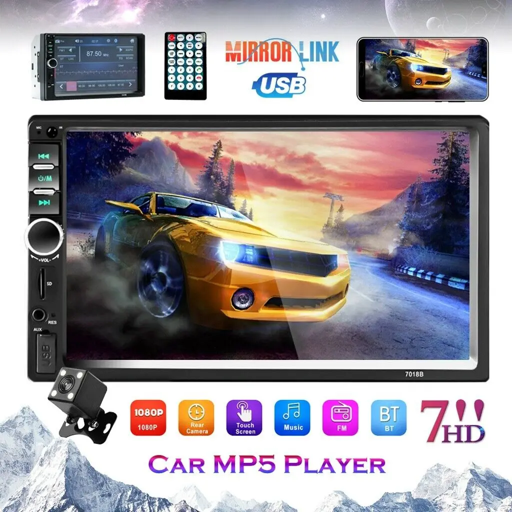 Double 2 Din 7" Car… - image