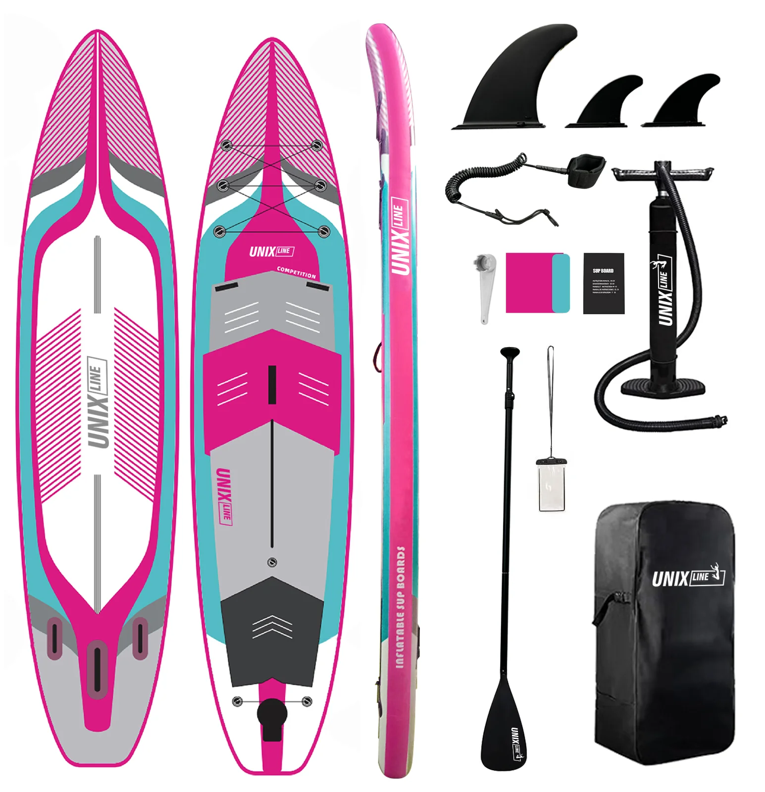 Stand-Up SUP Inflatable Paddle Board, PVC Brushed Material, Double Thickened Surfboard for Outdoor Water Sports, Spot Sale