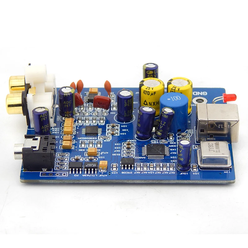 【Hot】HIFI SPDIF Interface USB decoder ES9018Q2M AD823 SA9023 ES9038 DAC computer Sound Card headphone amplifier not need power s