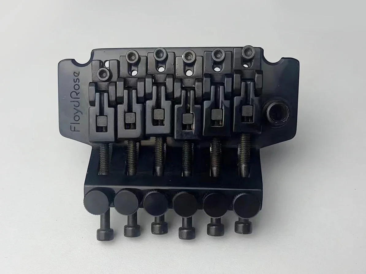Original High End Genuine Special Vibrato Guitar Bridge System with 43mm Locking Nut Black