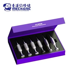 6in1 Mechanic IShell MAX High Hardness Precision Screwdriver Plum blossom cross for IPhone bottom Internal disassembly tools Set