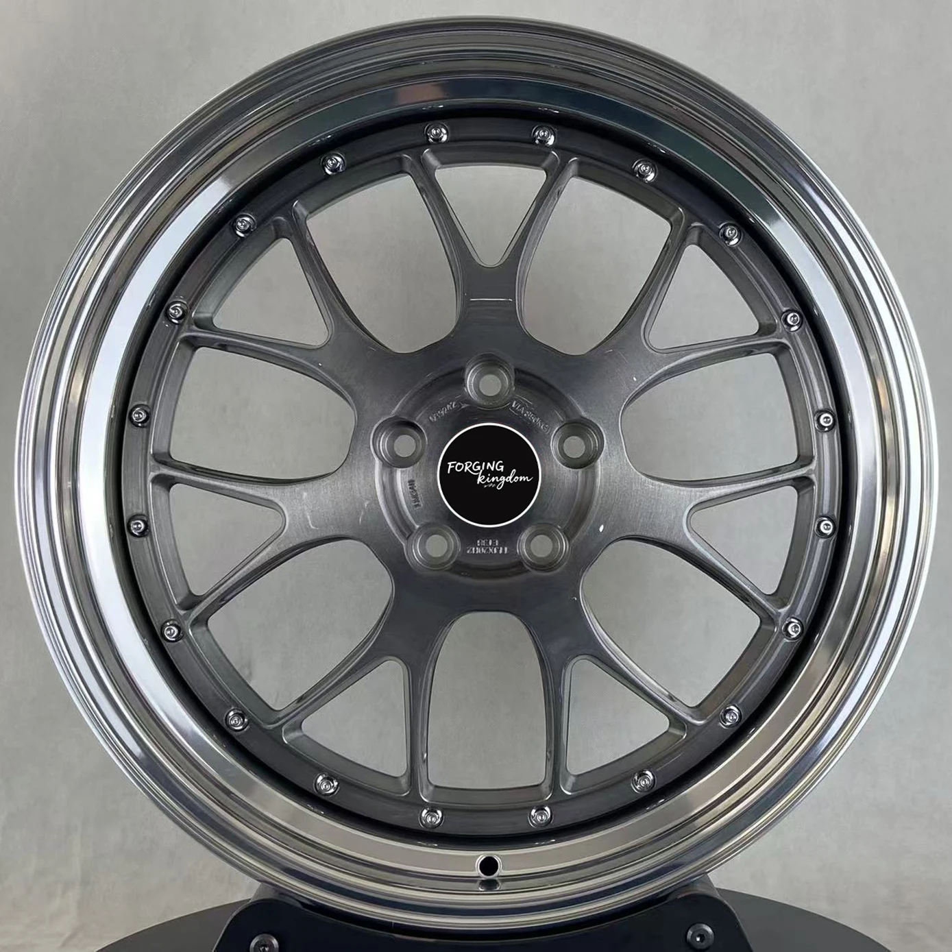 High-End Two-Piece Forged Alloy Car Wheels 18,19,20,21,22,23 Inches Various Hole Spacings 5*108 5*114.3 5* 5*120 5*112