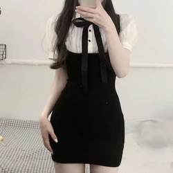 Japanese Uniform Student Girl School Outfit Suit College Style Skirt Set Y2K High Waist A- Linet Fashion Suit