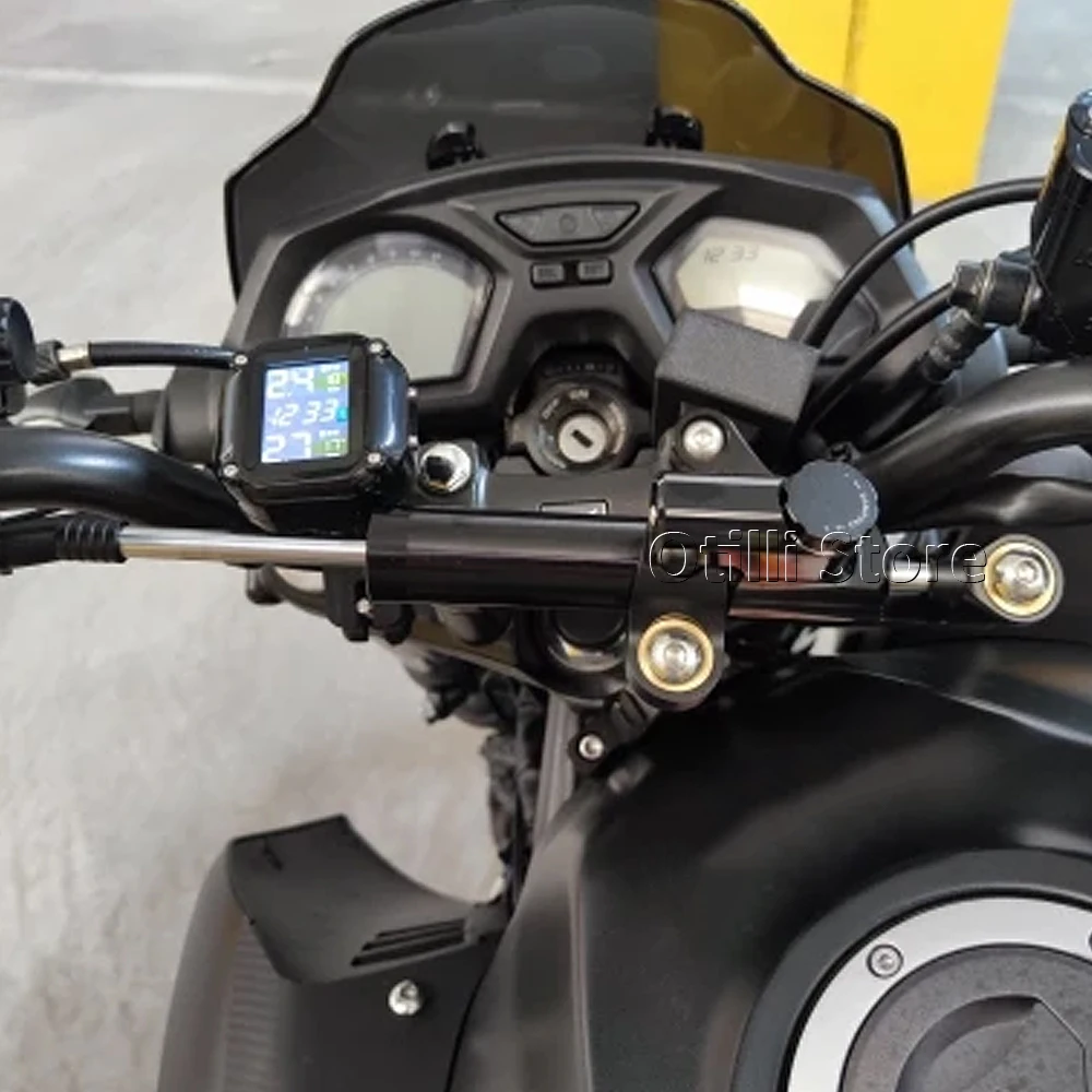 Para Honda CB650 F CB 650F CB 650 F accesorios de motocicleta CB650F 2014-2019 Kit de soporte de montaje de amortiguador de dirección estabilizador