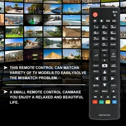 AKB74915324 Replacement Remote Control for LG TVs 32LH604V/43LH590V/49LH590V/65UH625V