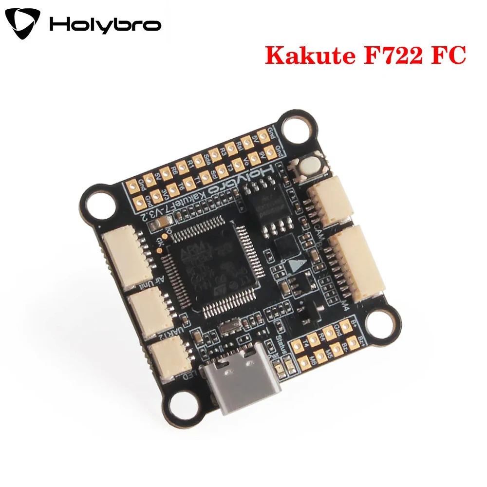 

Holybro Kakute F722 Stacks F722 Flight Controller with Tekko32 F4 4in1 50A / 65A Metal ESC 30x30mm 4-6S for RC FPV Racing Drone