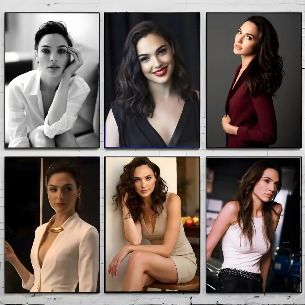 Popular Israeli Actress Gal Gadot Poster Premium Decor Art & Gift for Household Lounge Home Ornaments