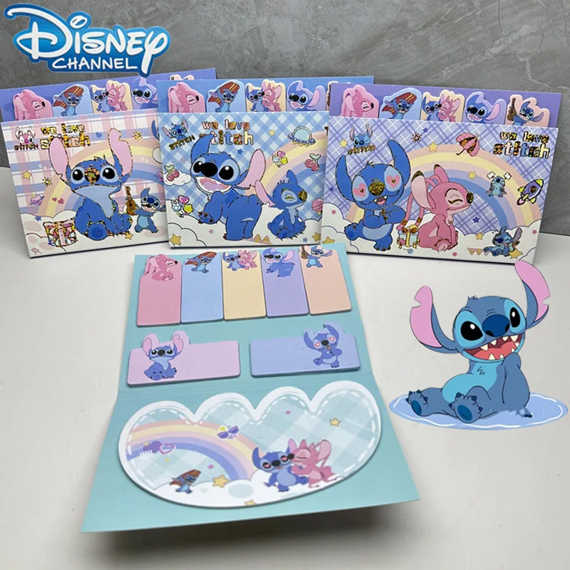 

Stitch Irregular Shaped Message Strips Cartoon Message Stickers Disney Creative Sticky Notes Handmade Material Sticke