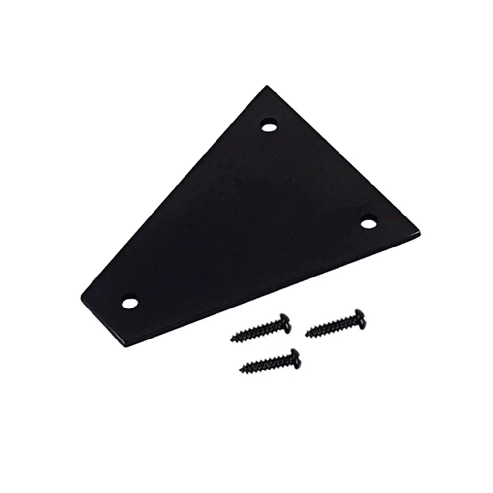 

Star Flower Iron Black Triangle Guitar Adjustment Lever Lids Durable Matting Surface S-01 Instrument Parts