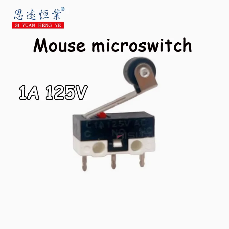 Mouse switch Micro touch switch tripod with handle roller key Small medium reset 1A125V