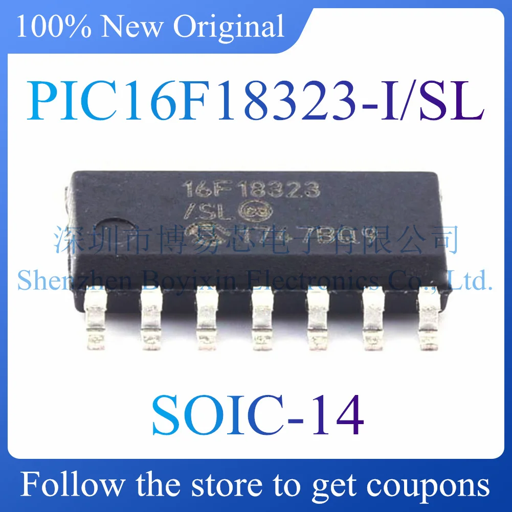

NEW PIC16F18323-I/SL.Original Product.SOIC-14