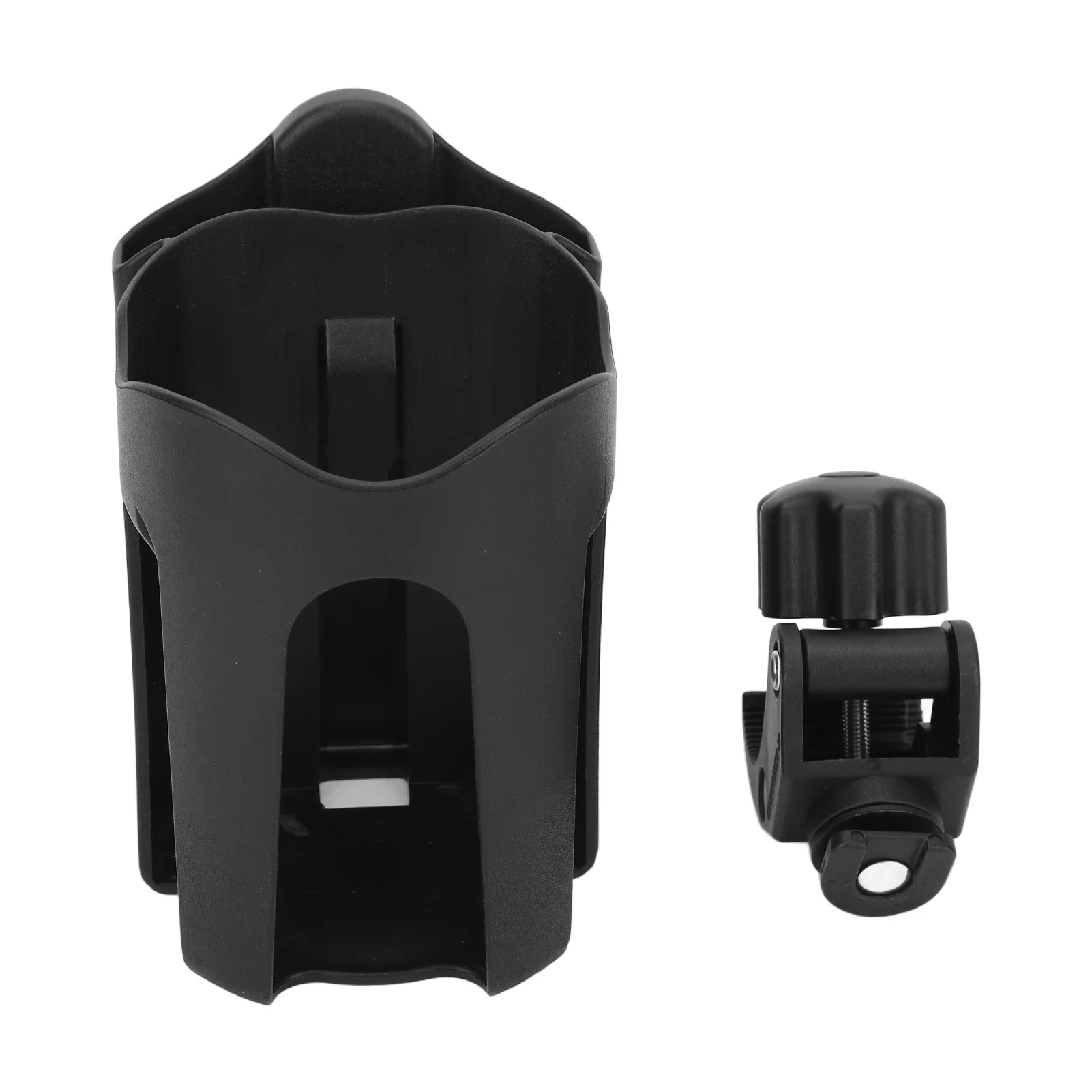 

Stroller Cup Holder 2 in 1 Stable Fixed Adjustment Cup Phone Holder for Walkers Wheelchairs Bikes Carts Kayaks Motorcycles