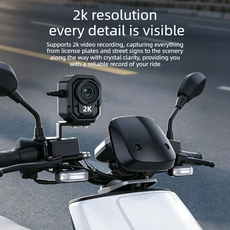 

New Waterproof Motorcycle Driving Recorder WiFi Electric Vehicle Recorder Outdoor Rainproof Riding Camera