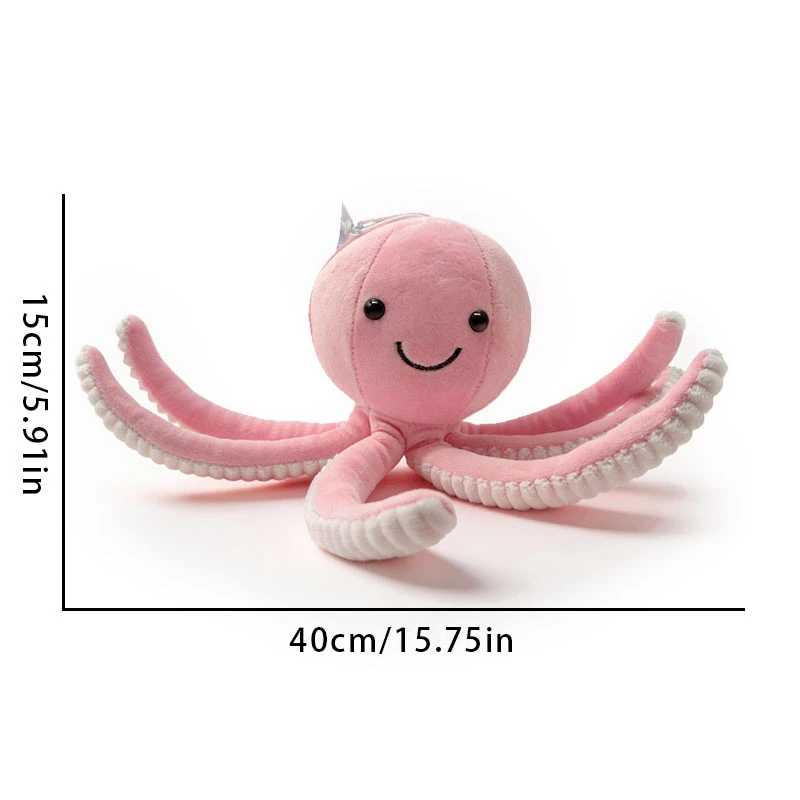 30cm Colourful Octopus Plush Long Legs With Star Beatiful Doll Stuffed Birthday Gifts Home Decro