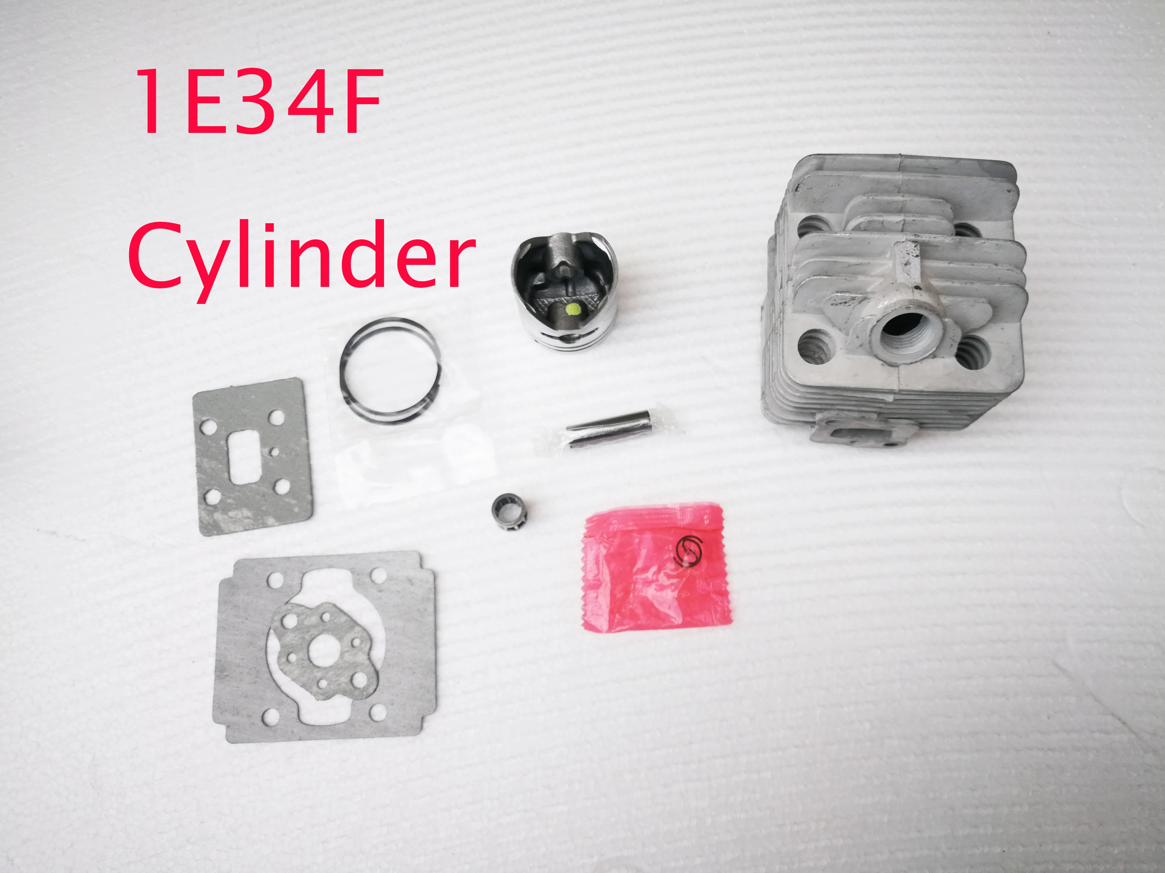 

Cylinder Piston Gasket Bearing 34mm Kits For TL26/CG260 1E34F Lawn Mower Brush Cutter Grass Trimmer Chinese Engine 26cc 25.4cc