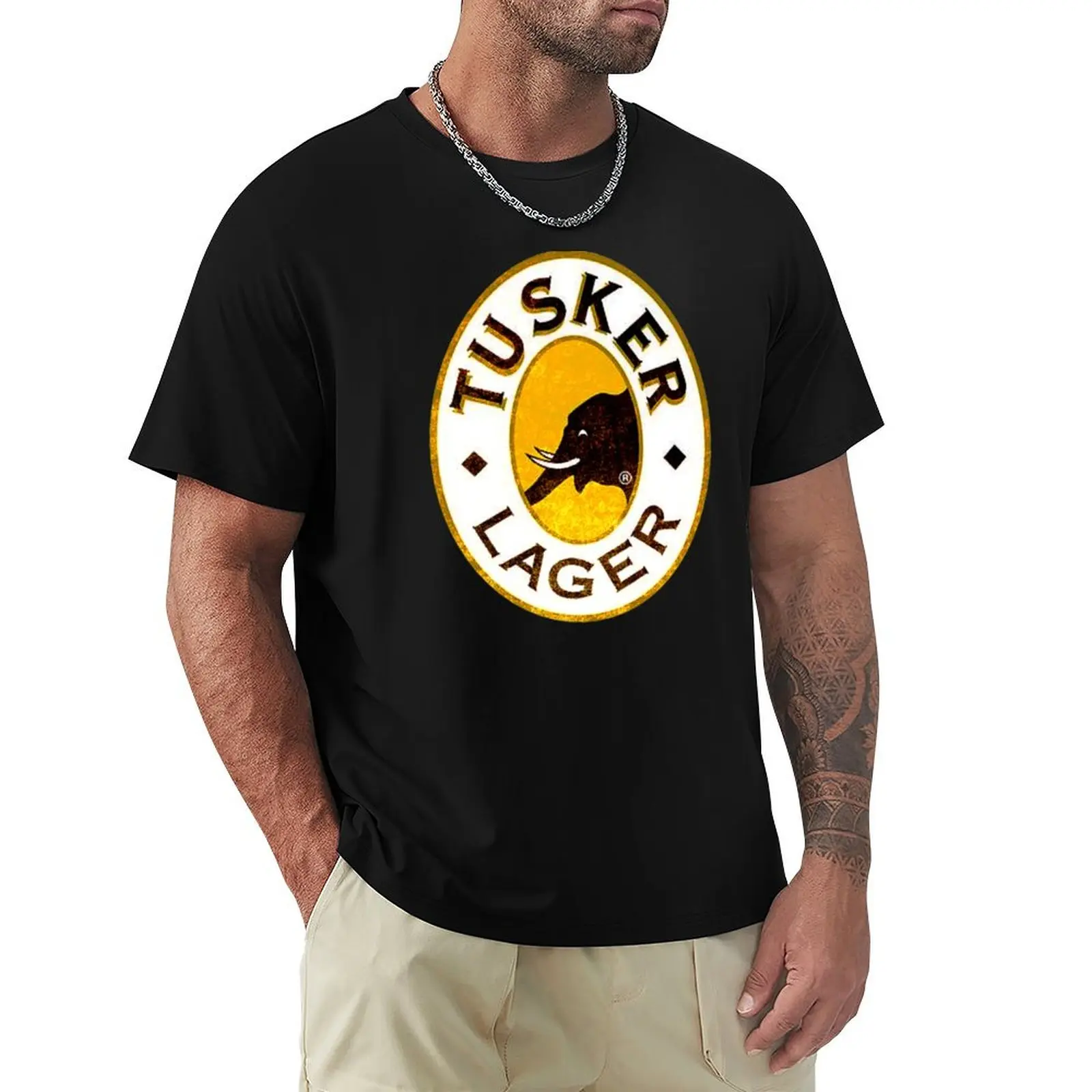 Tusker lager T-Shirt Plus Size Everyday Tee Shirt