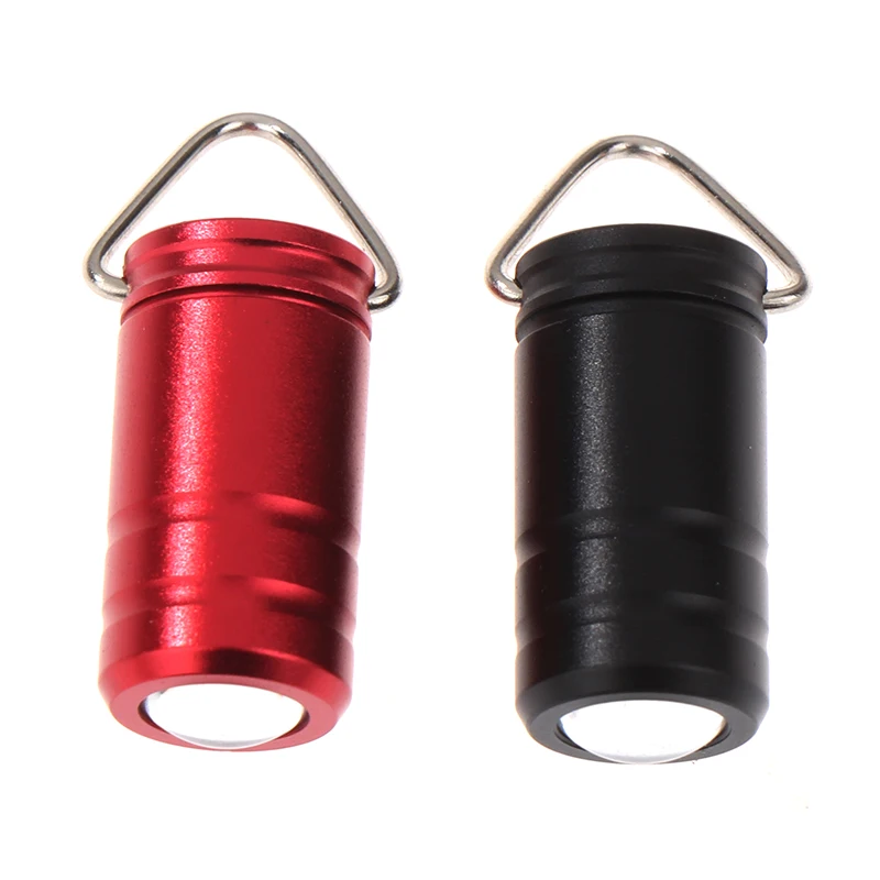 Protable Super Tiny Mini Small Keychain Flashlight Smallest Bright Long Lifetime Waterproof Key Ring Light Torch Outdoor
