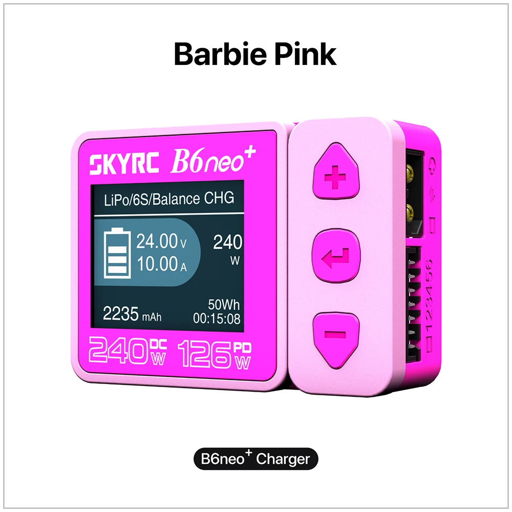 ​ SKYRC B6neo + Smart Charger High Power DC240W PD126W Meertalige Balanslader Nieuwe B6neo Stekkers