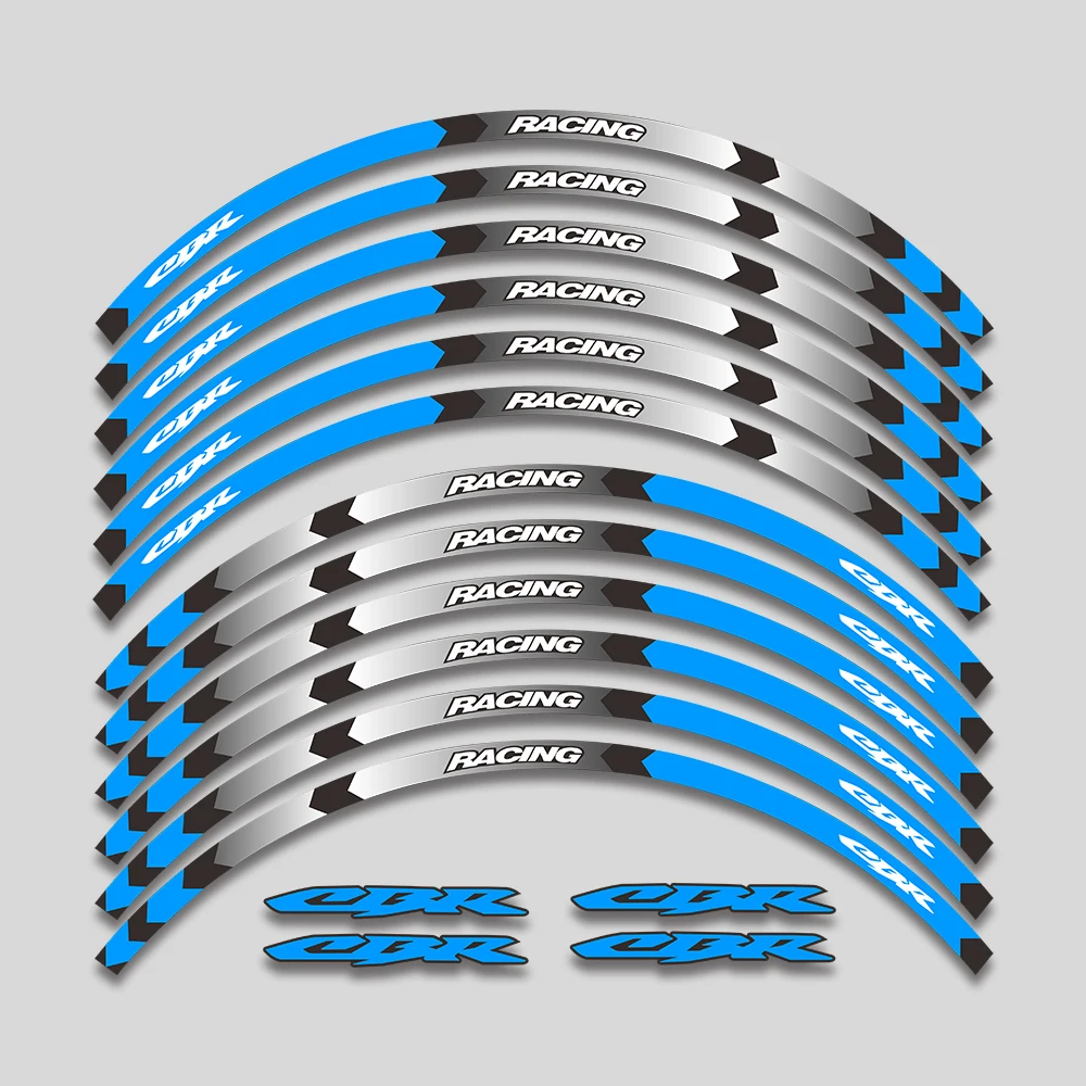 

Аксессуары для мотоциклов, наклейка, обод, шина, Светоотражающая полоса для Honda CBR250 RR CBR400 RR CBR600 RR CBR1000 RR