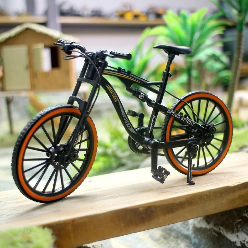 Simulation Alloy Mini Bicycle Model Mini Colorful Simulation Metal Bicycle Collection Miniature Bike Racing Enthusiasts