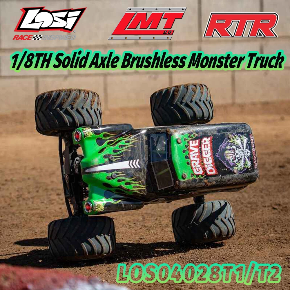 

LOSI LOS04028 1/8 LMT 2.0 4X4 Solid Axle Brushless Monster Truck RC Electric Remote Control Model Car Adults Children's Toys