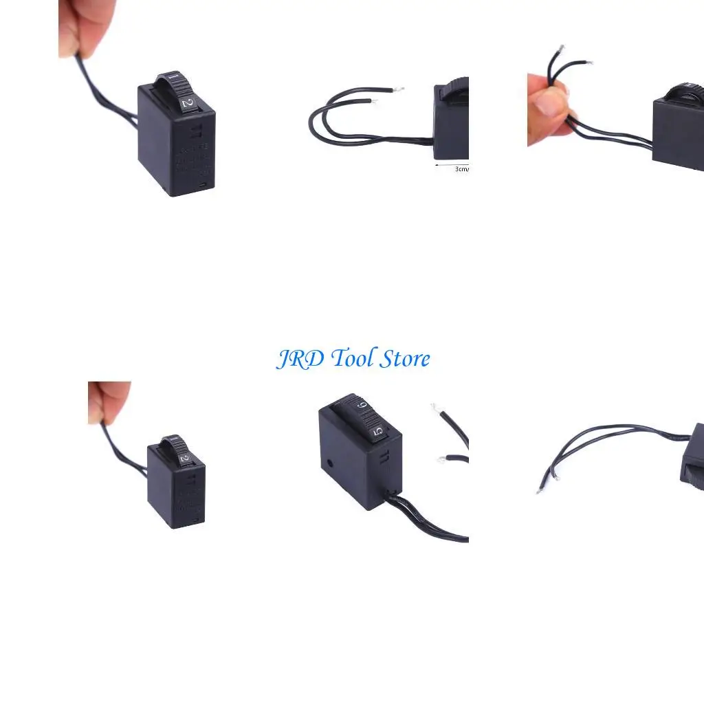 곡선 연마 샌딩 용 A2UD 6 단 전기 분쇄 속도 스위치 250V 4A