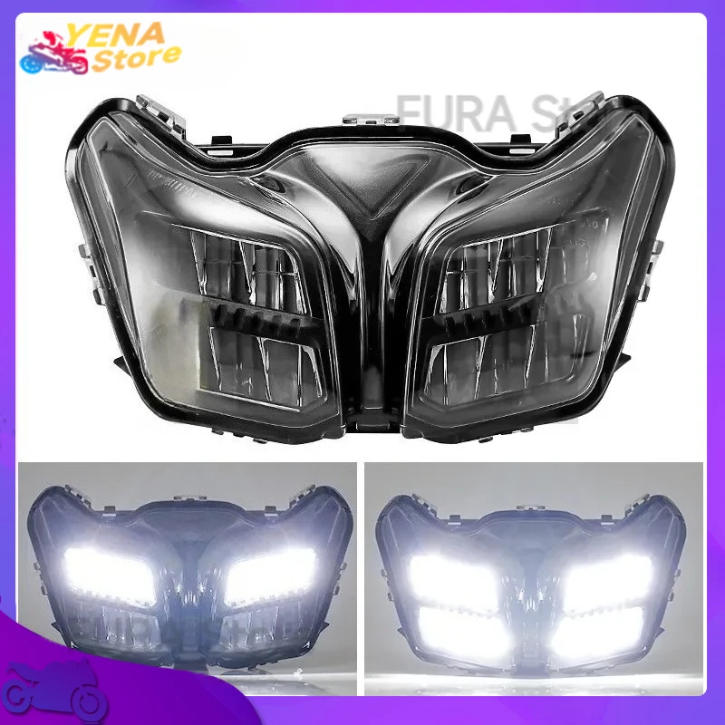

LED Headlight Assembly for Yamaha Jupiter Z1 Daytime Running Lights DRL Headlamp Replacement for Motorcycle Lighting Upgrade