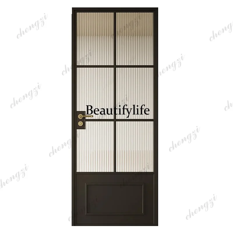 French vintage glass door bathroom, casement sliding linkage perfect system, toilet door